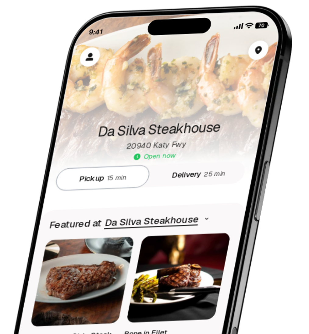 Da Silva Steakhouse app preview