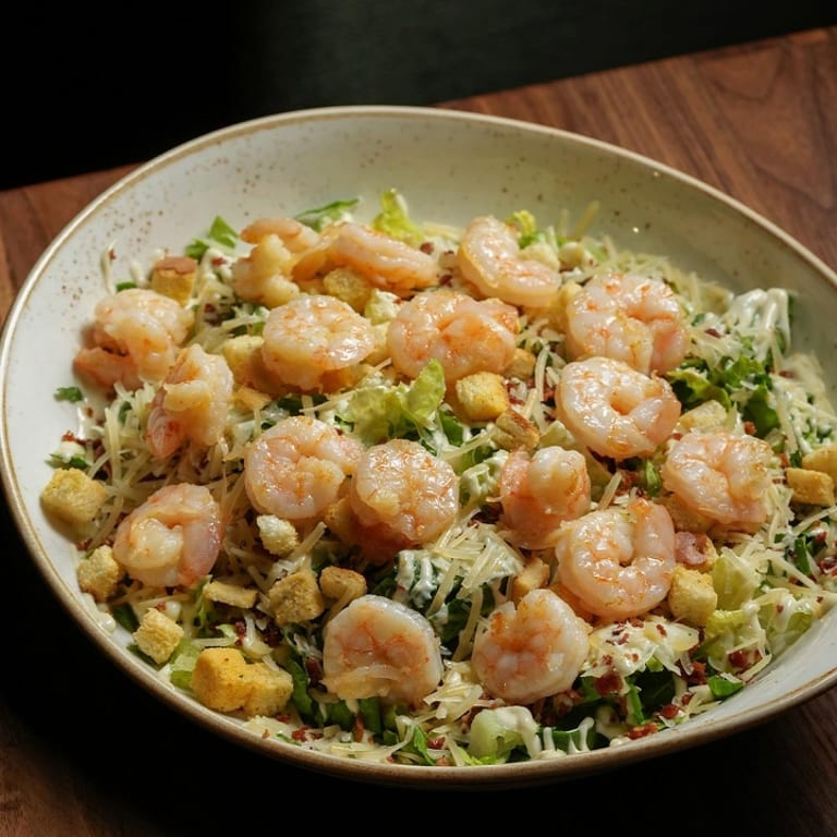 Shrimp Caesar Salad Delight